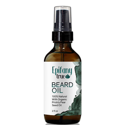Epifany True Natural Beard Oil 2oz with Prickly Pear Seed Oil