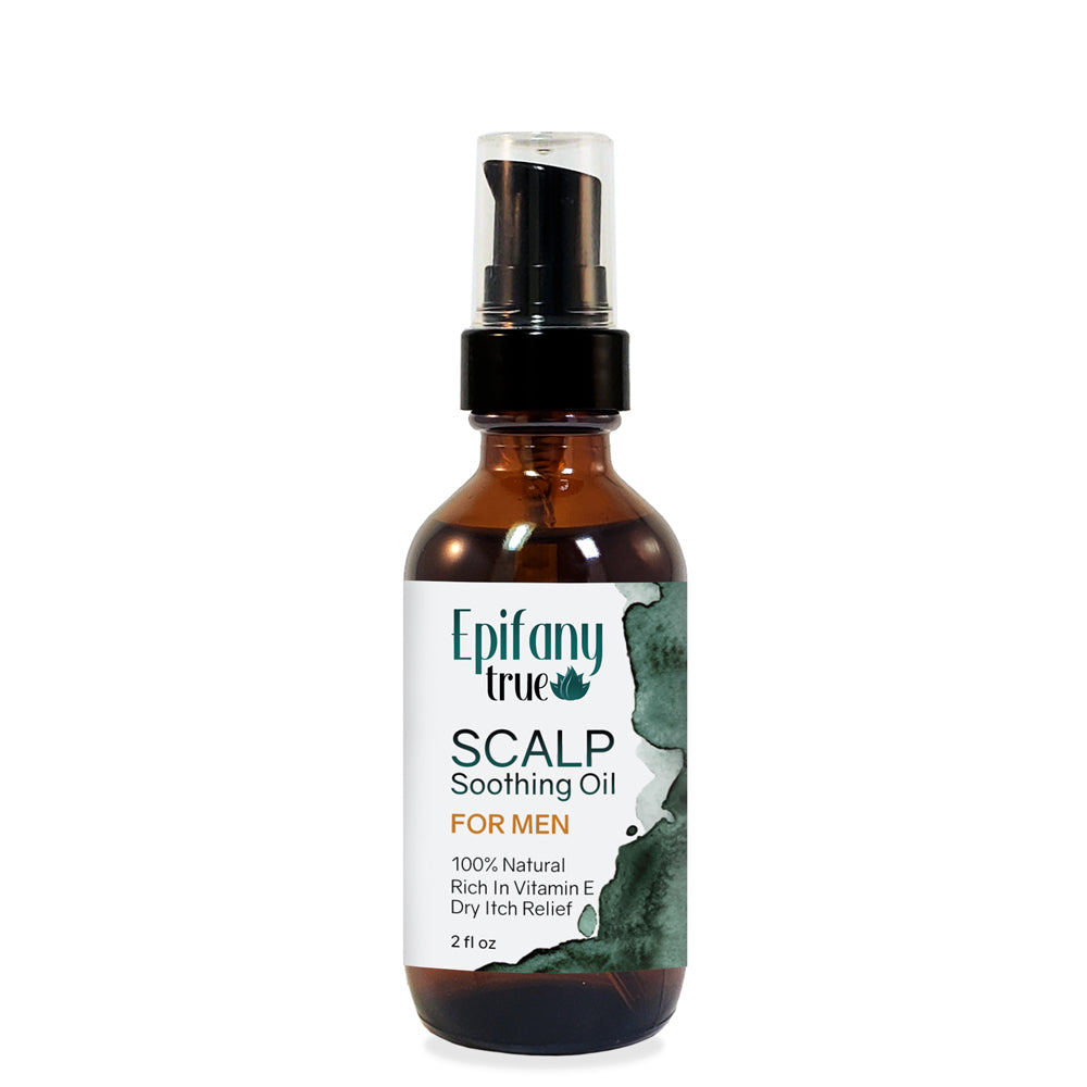 Epifany True 100% Natural Scalp Soothing Oil For Men 2oz