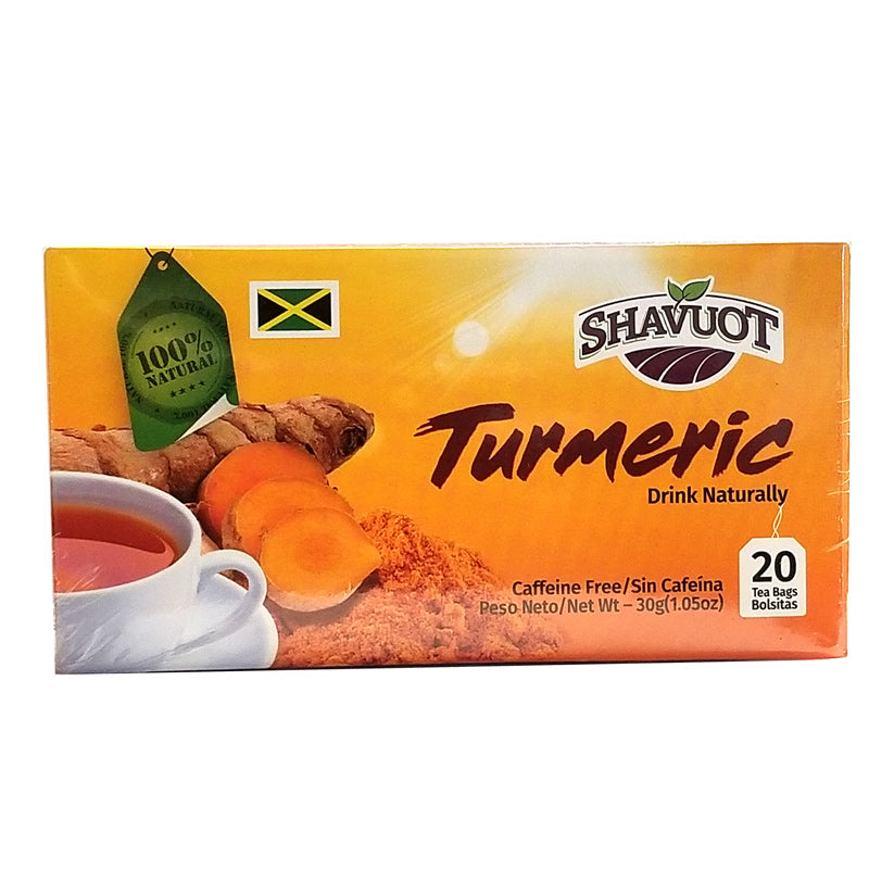 Shavuot TURMERIC Tea 20 Tea Bags