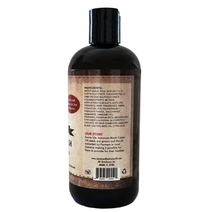 Sunny Isle Jamaican Black Castor Oil 2-N-1 Hair & Beard Wash Formulated Just for Men 12oz