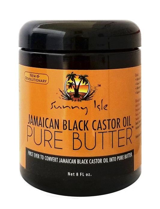 Sunny Isle Jamaican Black Castor Oil PURE BUTTER 8oz