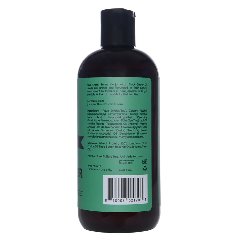 Sunny Isle Jamaican Black Castor Oil Tea Tree Mint Extreme Hydration & Detangling Conditioner 12oz