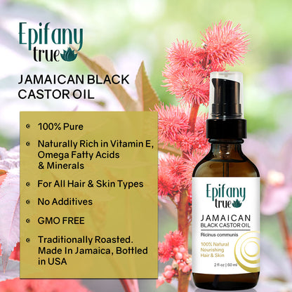 Epifany True 100% Natural Jamaican Black Castor Oil 2oz