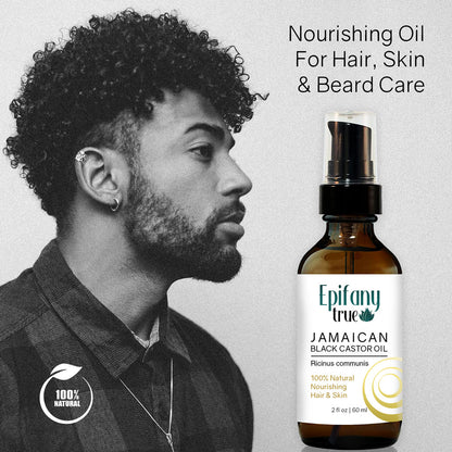 Epifany True 100% Natural Jamaican Black Castor Oil 2oz
